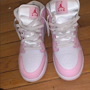 Jordan Kids Sneakers Pink and White